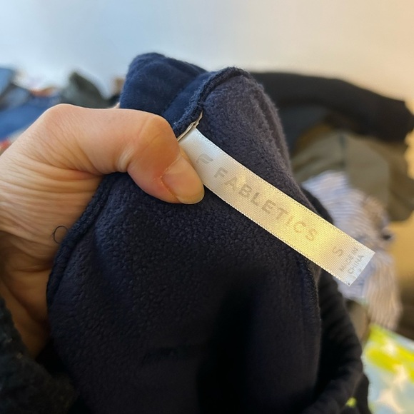 Fabletics Navy Blue Jogger Sweatpants - Picture 3 of 3